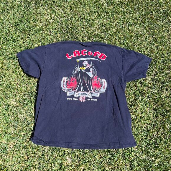 Source Unknown Other - Los Angeles county fire y2k tee mens size XL rare